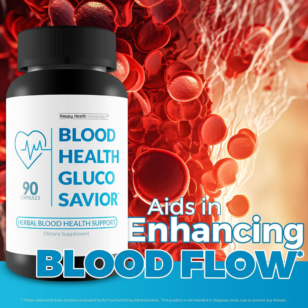 Blood Health Gluco Saviour - Herbal Blood Sugar & Circulation Support - görsel 5