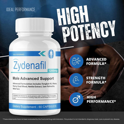 IDEAL PERFORMANCE Zydenafil Capsules for Men (60 Capsules)