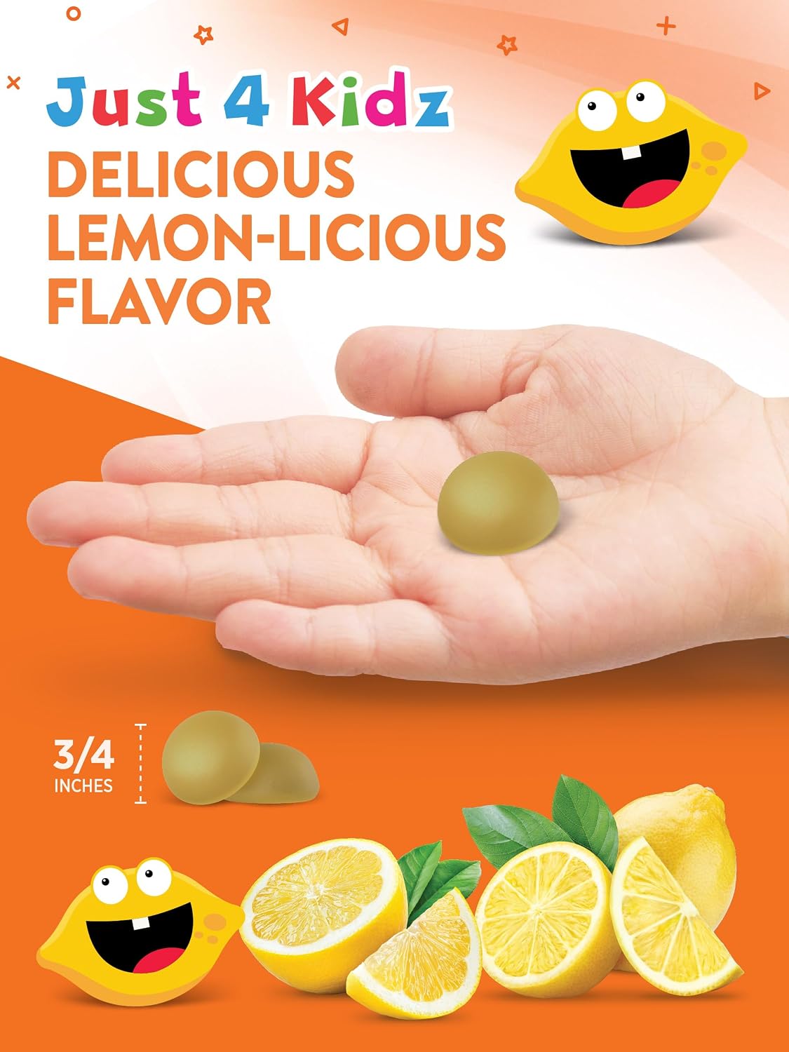Nature's Truth Vitamin C Gummies for Children | with Zinc | 60 Count | Vegan, Non-GMO & Gluten-free - görsel 5