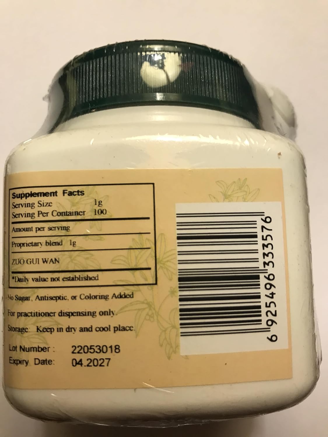 Zuo Gui Wan - Restore Left Kidney Formula, 100g by E-Fong - görsel 2