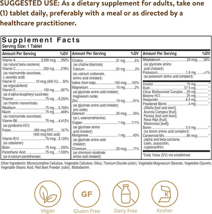 Solgar Iron-Free Formula VM-75, 180 Tablets