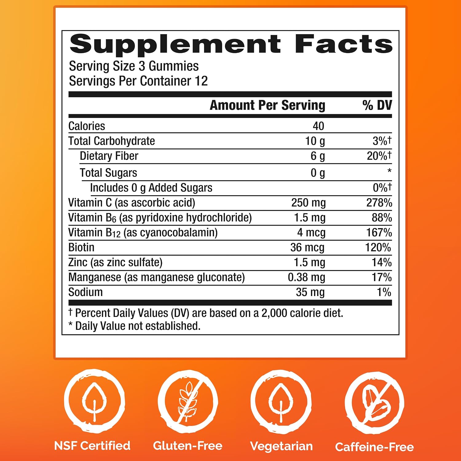 Emergen-C Zero Sugar Immune Support Kidz Gummies – 36 Count - görsel 6