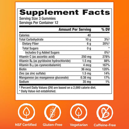 Emergen-C Zero Sugar Immune Support Kidz Gummies – 36 Count
