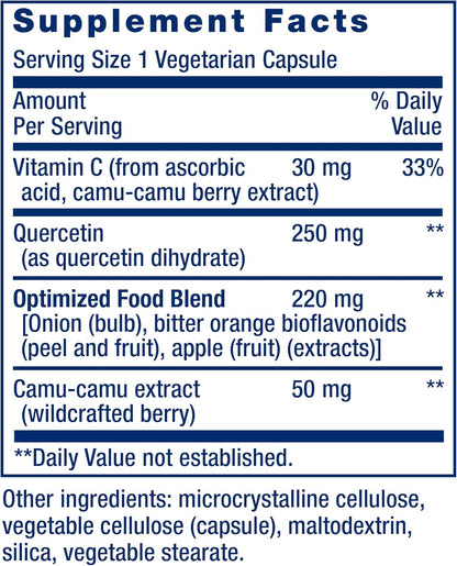 Life Extension Optimised Quercetin 250 mg – 60 Vegetarian Capsules