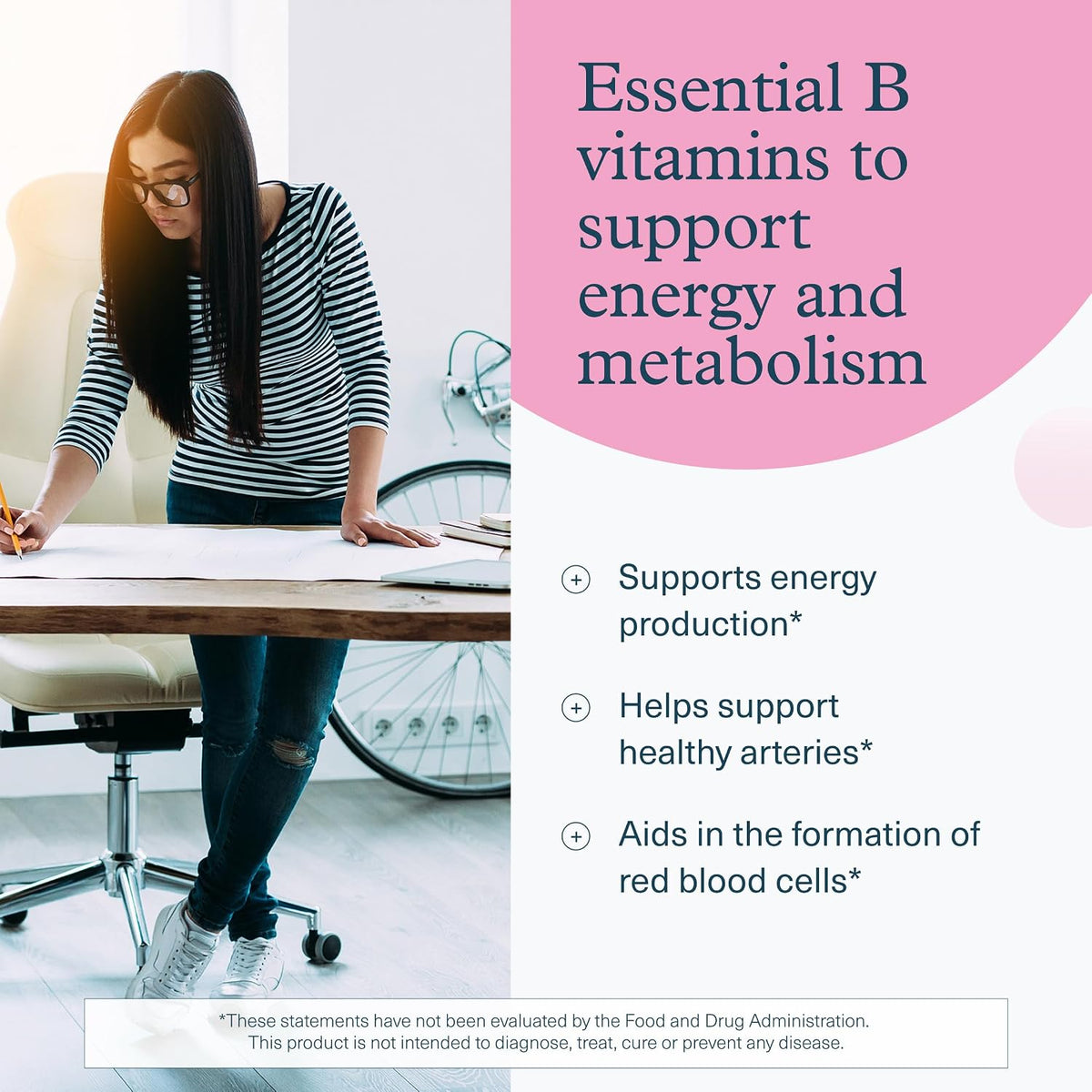 Youtheory B12B6 Gummies – Vitamin B12 & B6 – Contributes to Normal Energy Metabolism & Nervous System Function – Sugar Free – 60 Gummies - görsel 3