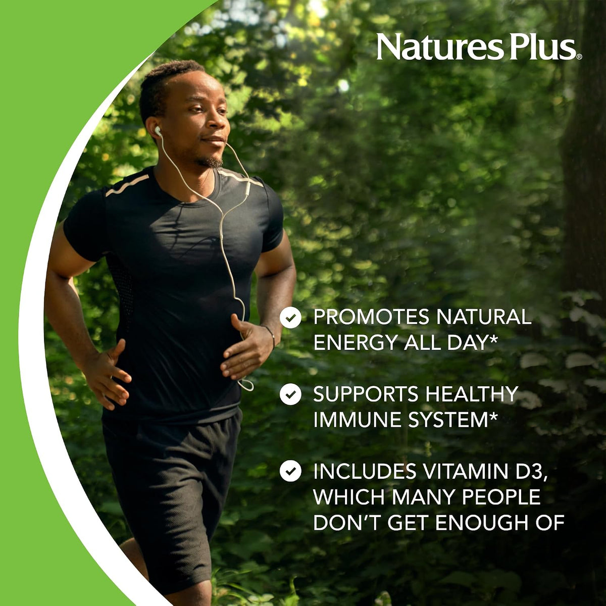 NaturesPlus Source of Life Multivitamin - 180 Tablets (Pack of 3) - Whole Food Supplement with Vitamin D3 and Ginseng - görsel 4
