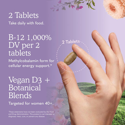 Garden of Life Organic Women's 40+ Multivitamin, 120 Tablets