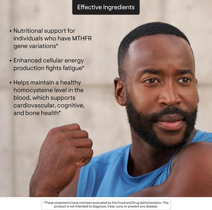 THORNE Methyl-Guard Plus - Active Folate with B2, B6, B12 - Methylation Support - 30 Servings