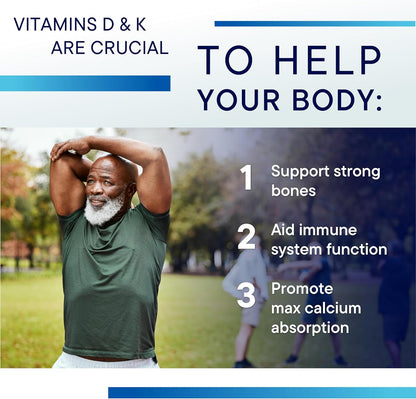 BIOTICS RESEARCH Bio-DK Caps – Emulsified Vitamin D3 + K1 + K2 (MK-7), 60 Capsules