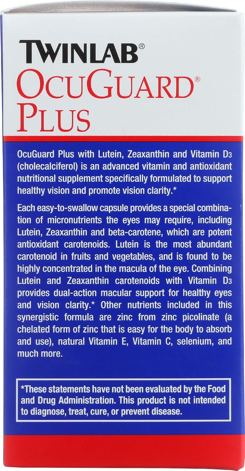 Twinlab Ocuguard Plus, 120 Capsules - görsel 4