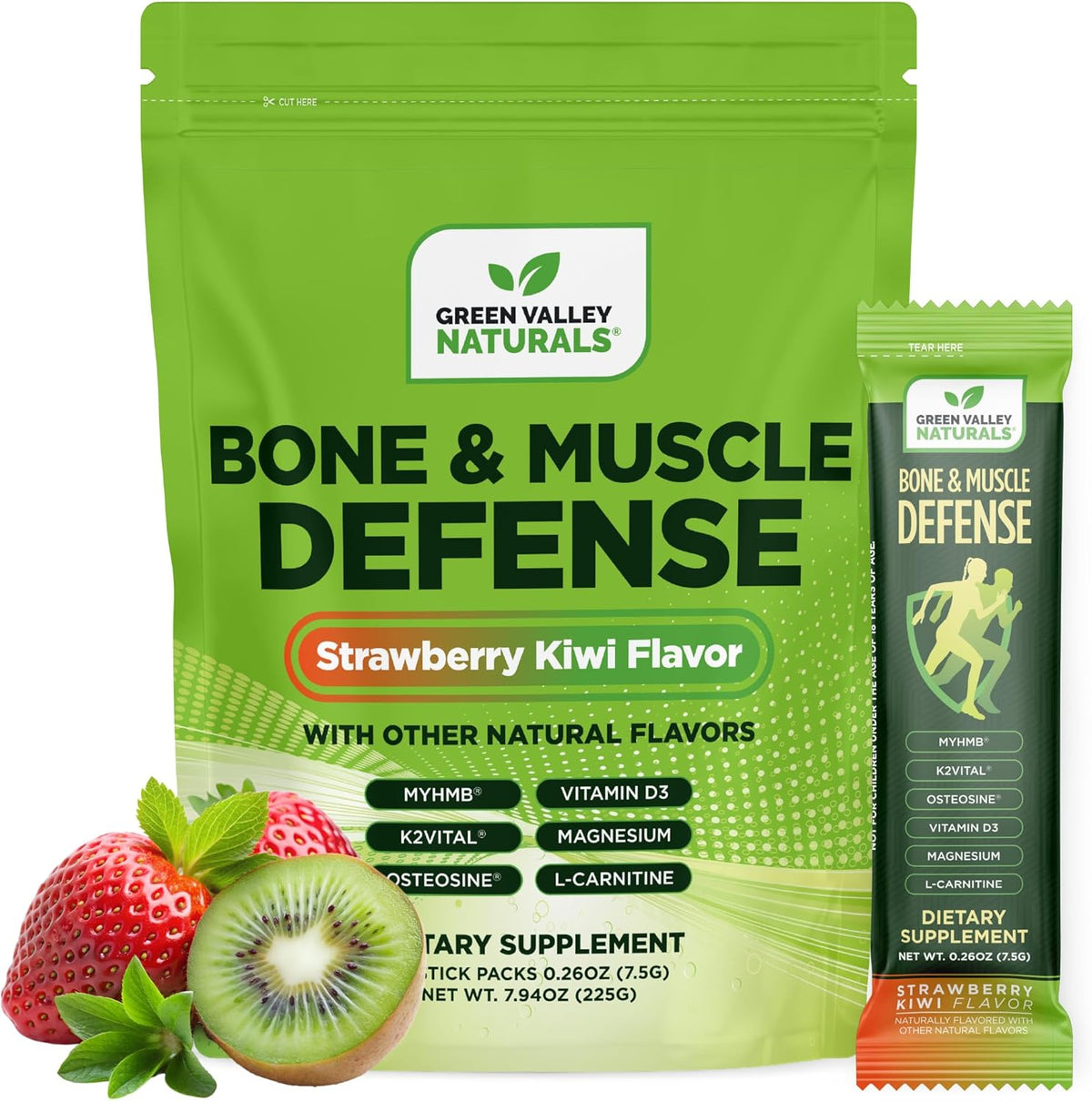 Green Valley Naturals Bone & Muscle Defence – myHMB® (HMB Calcium Blend) – HMB is a metabolite of the amino acid – Image 9