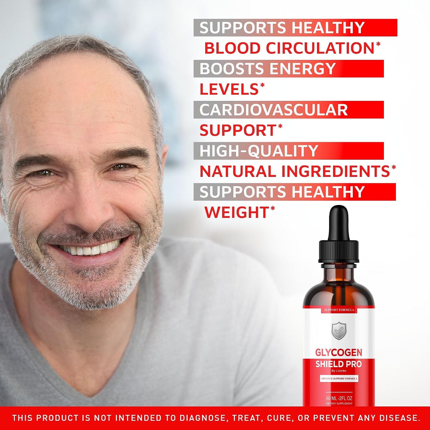 (5 Pack) Glycogen Shield Pro - Glycogen Shield Pro Drops, 5 Bottles for 150 Days - görsel 2