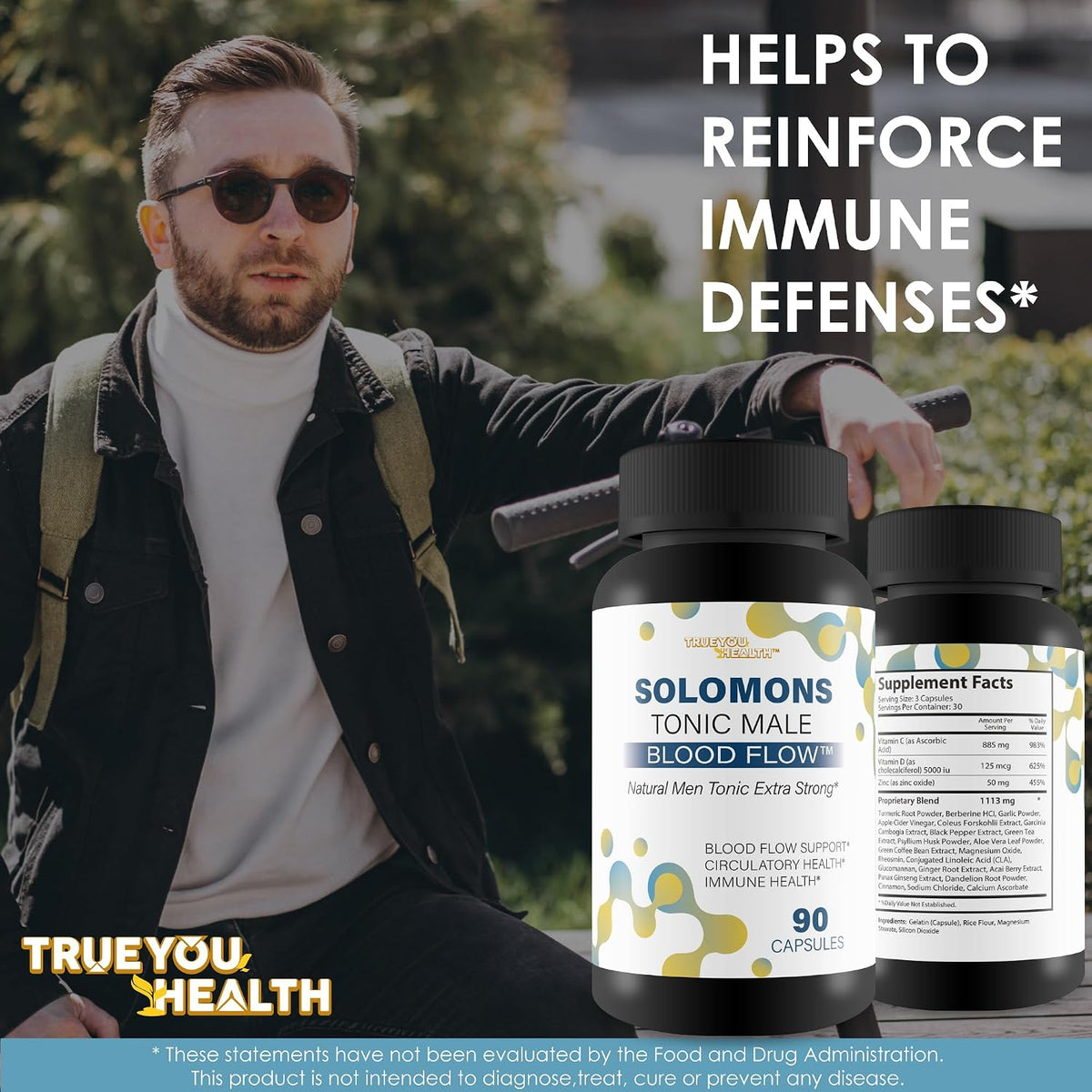 Solomons Tonic - Men's Blood Flow Supplement | Circulation Support - görsel 6