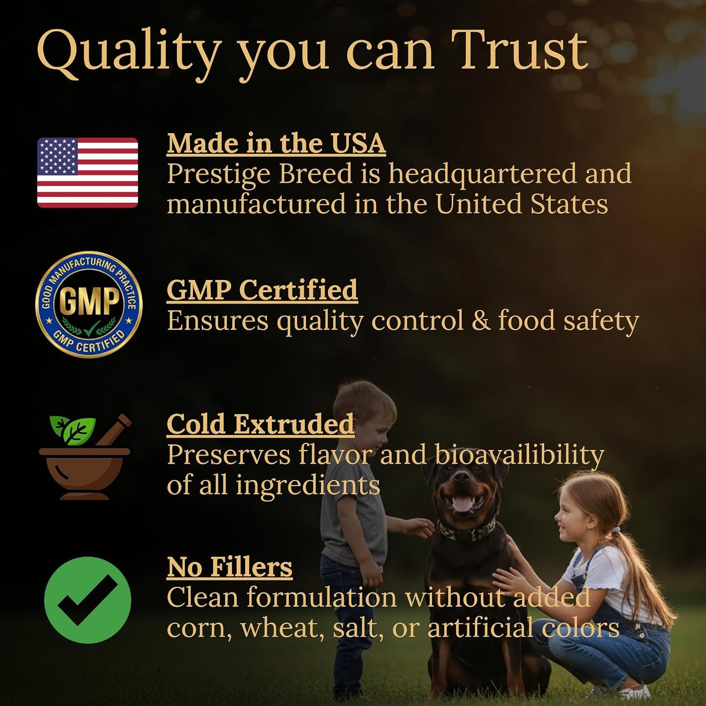 Prestige Breed Multivitamins for Rottweiler - Balanced Nutrition with Real Bacon, 90 Count - görsel 3