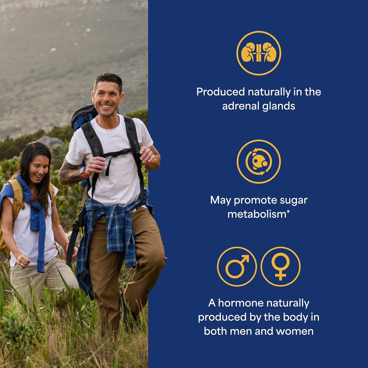 Puritan's Pride Youth Guard™ DHEA for Women and Men 25mg, Food Supplement, 250 Tablets - görsel 3