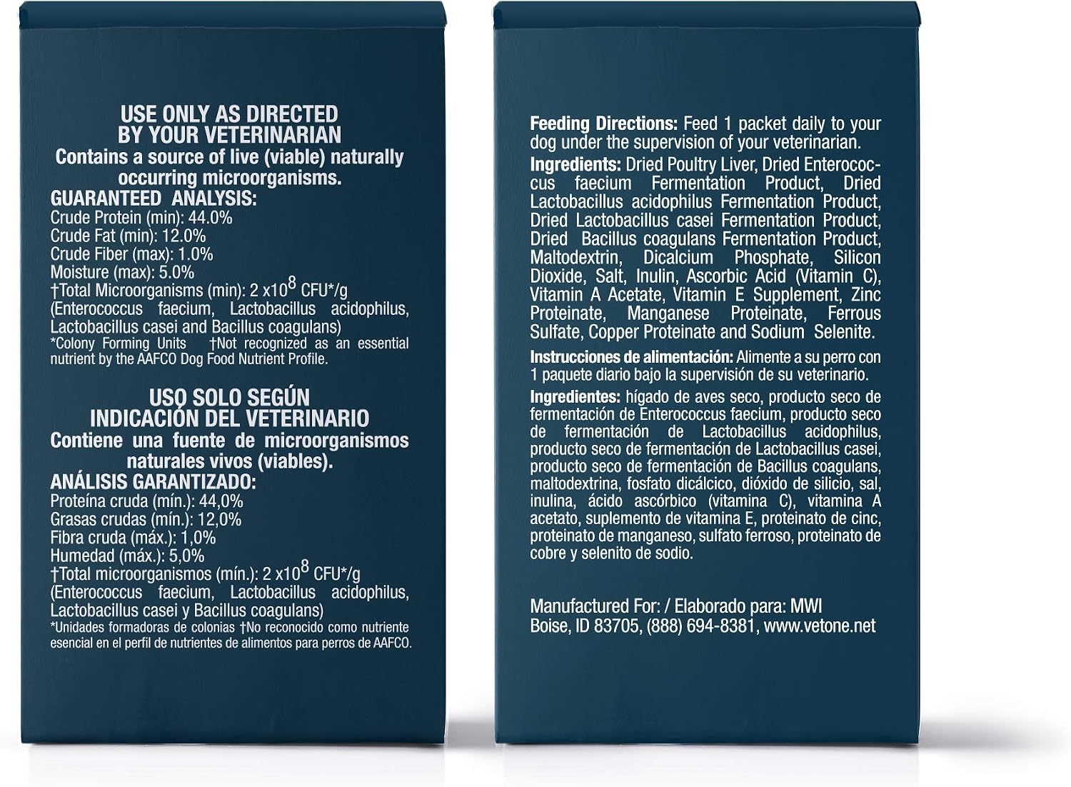 VetOne Advita Probiotic Supplement for Dogs – 30 x 1 g Packets - görsel 3