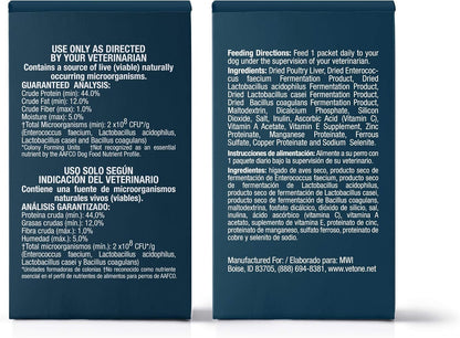 VetOne Advita Probiotic Supplement for Dogs – 30 x 1 g Packets