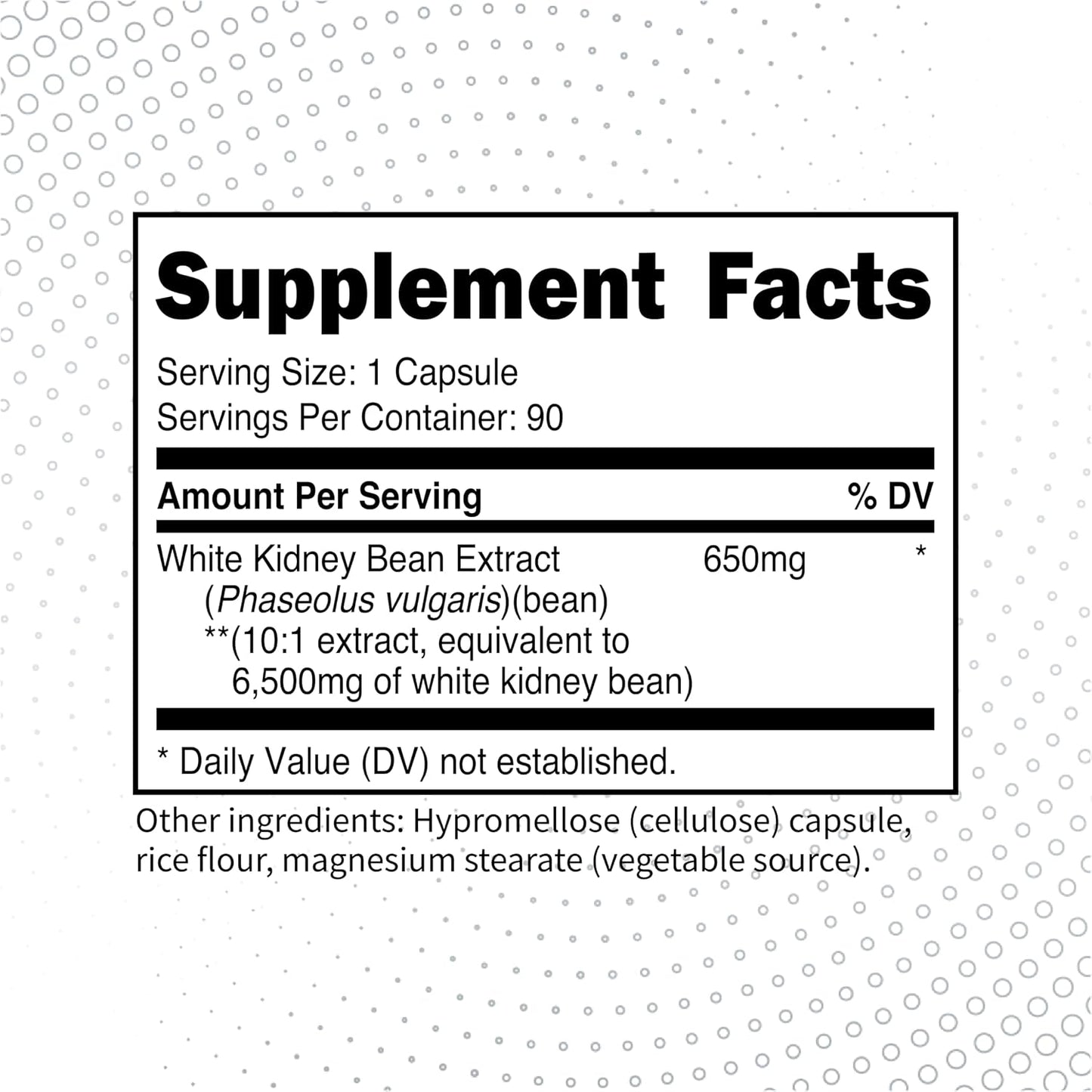 Type Zero Clean White Kidney Bean Extract - 90 Capsules - görsel 3