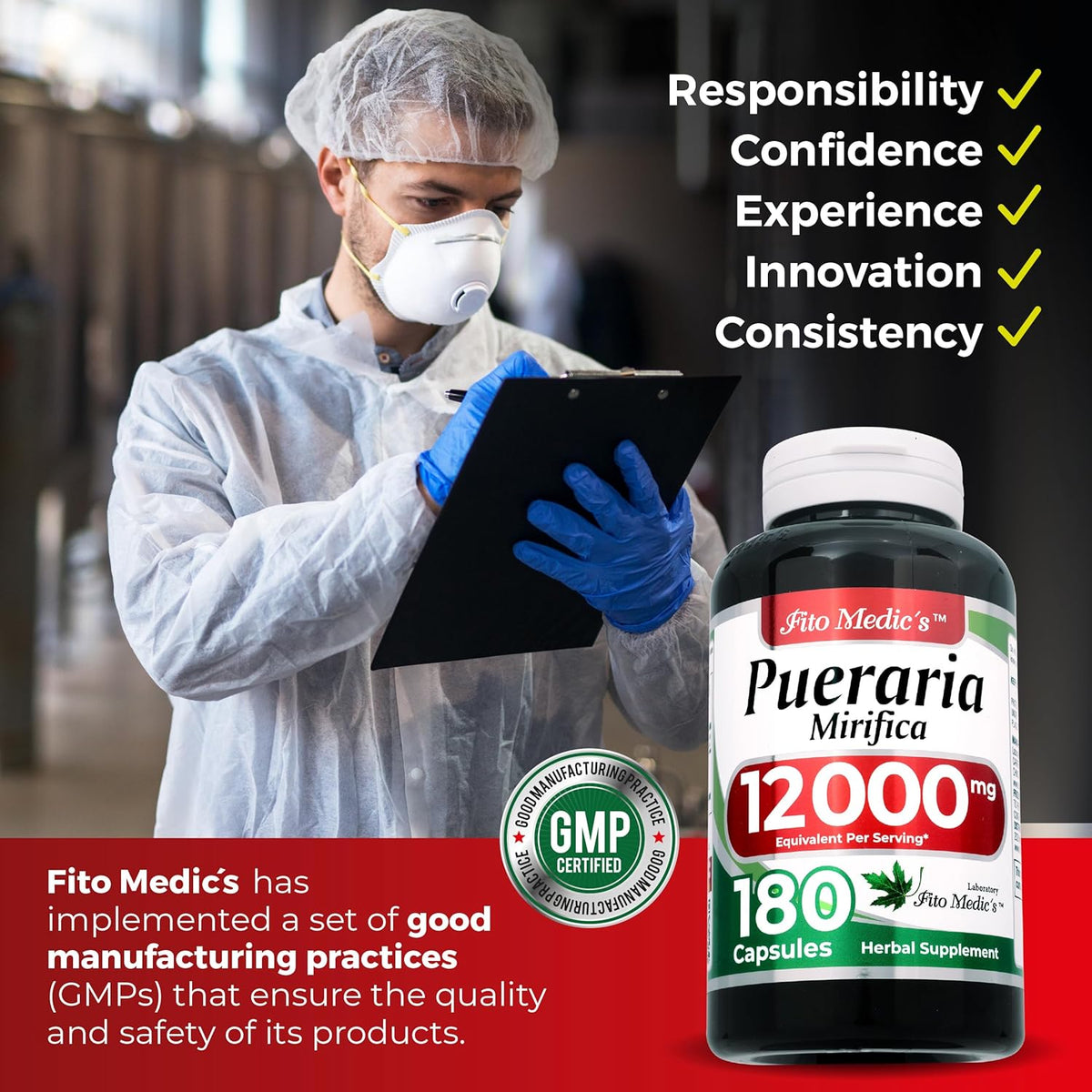 FITO MEDIC'S Lab Pueraria Mirifica 180 Capsules - görsel 6