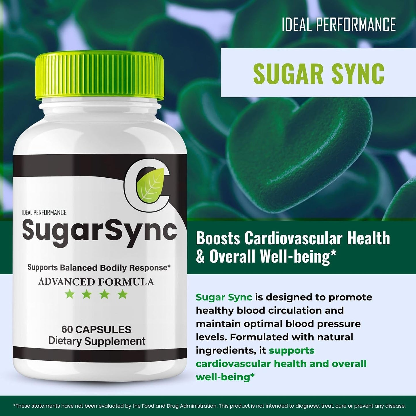 Sugar Sync Capsules, SugarSync Glyco Optimiser Supplement, Sugar Sync Joint Optimiser - Maximum Strength, Sugar Sync Gluco Cleanse Detox Advanced Formula, SugarSync Glycol Reviews (2 Pack) - görsel 4