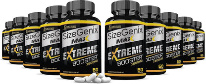 Sizegenix Max 1600mg Advanced Men's Health Formula (10 Pack, 600 Capsules)