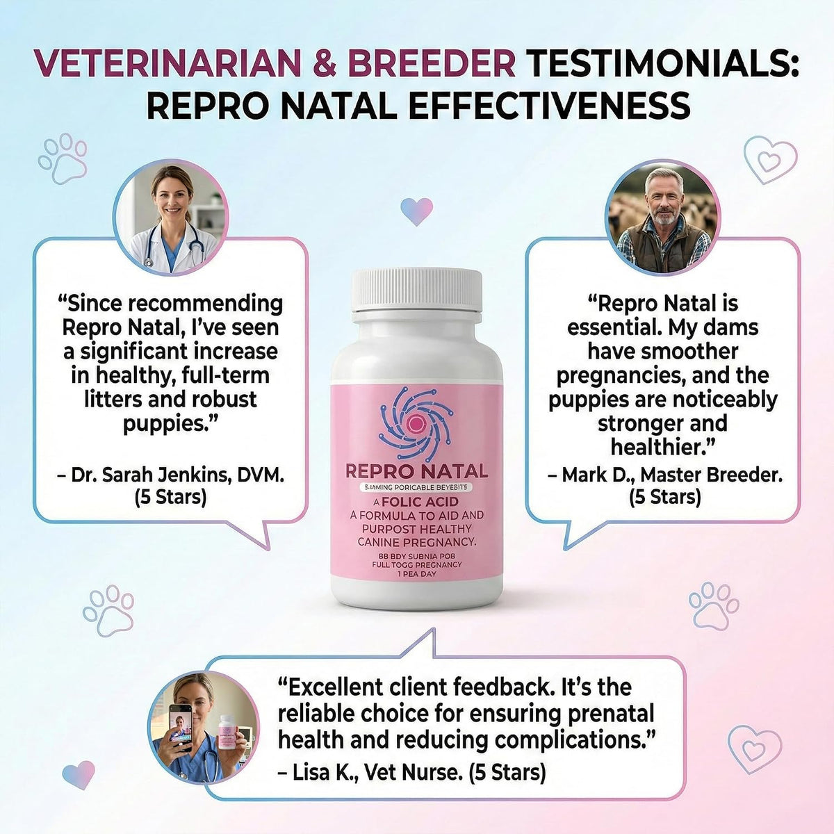 ReproNatal Prenatal Multivitamin Capsules for Dogs – 60-Day Supply - görsel 6