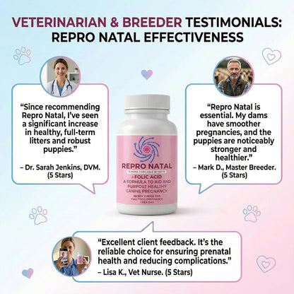 ReproNatal Prenatal Multivitamin Capsules for Dogs – 60-Day Supply