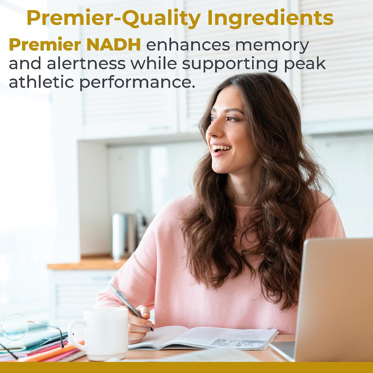 Premier Research Labs NADH - Nicotinamide Adenine Dinucleotide Food Supplement, 10 mg, 30 Vegetarian Capsules - görsel 3