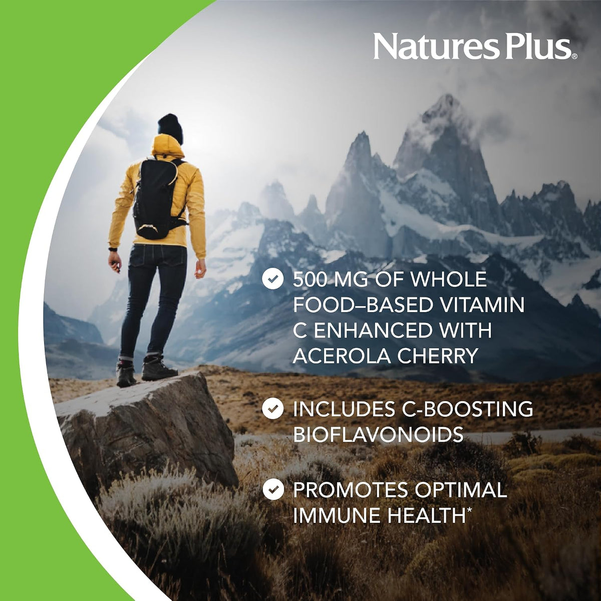 NaturesPlus Immune Vitamin C, Citrus Chewables - 100 servings - görsel 3