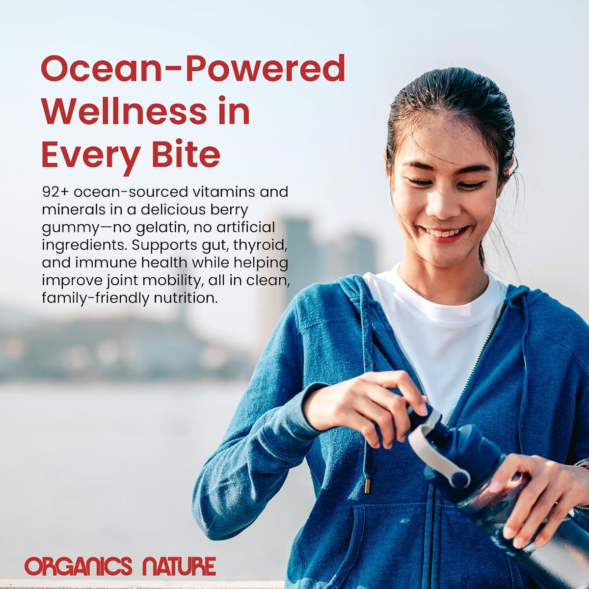 ORGANICS NATURE Irish Sea Moss Gummies for Immune & Energy Support - görsel 7