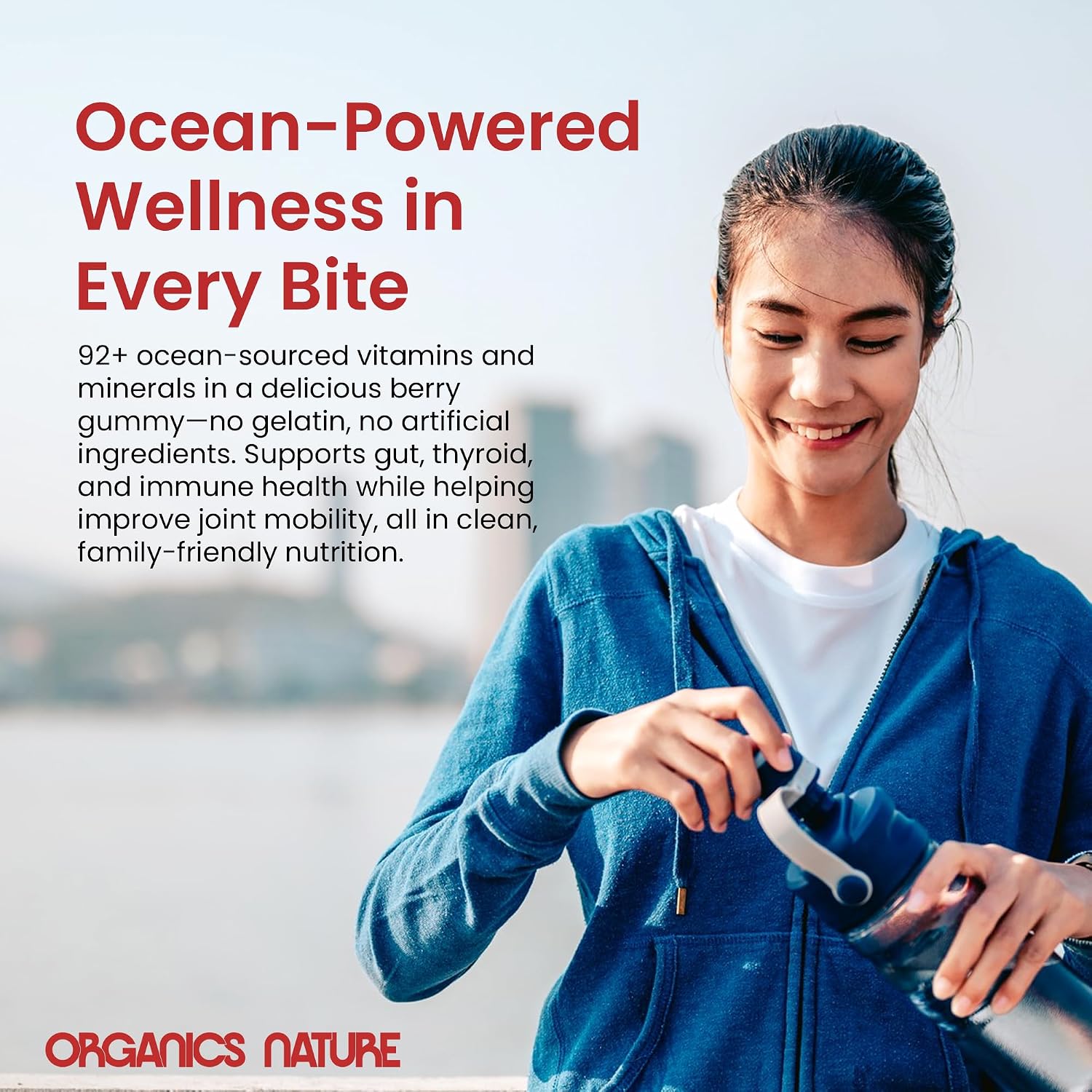 ORGANICS NATURE Irish Sea Moss Gummies for Immune & Energy Support - görsel 7