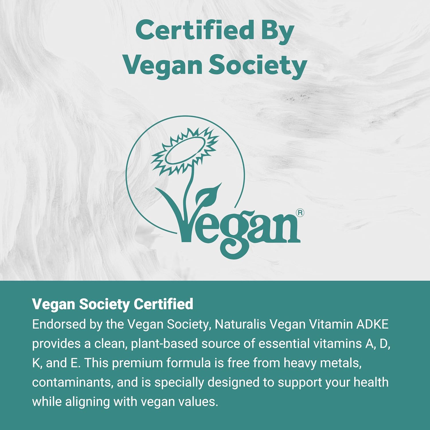 Naturalis Vegan Vitamin ADK with 50mg Tocotrienol and CoQ-10 | Nano-emulsified in EVOO | Non-GMO, Soya-Free & Vegan Society Certified | 60 Vegan Soft gel capsules - görsel 6