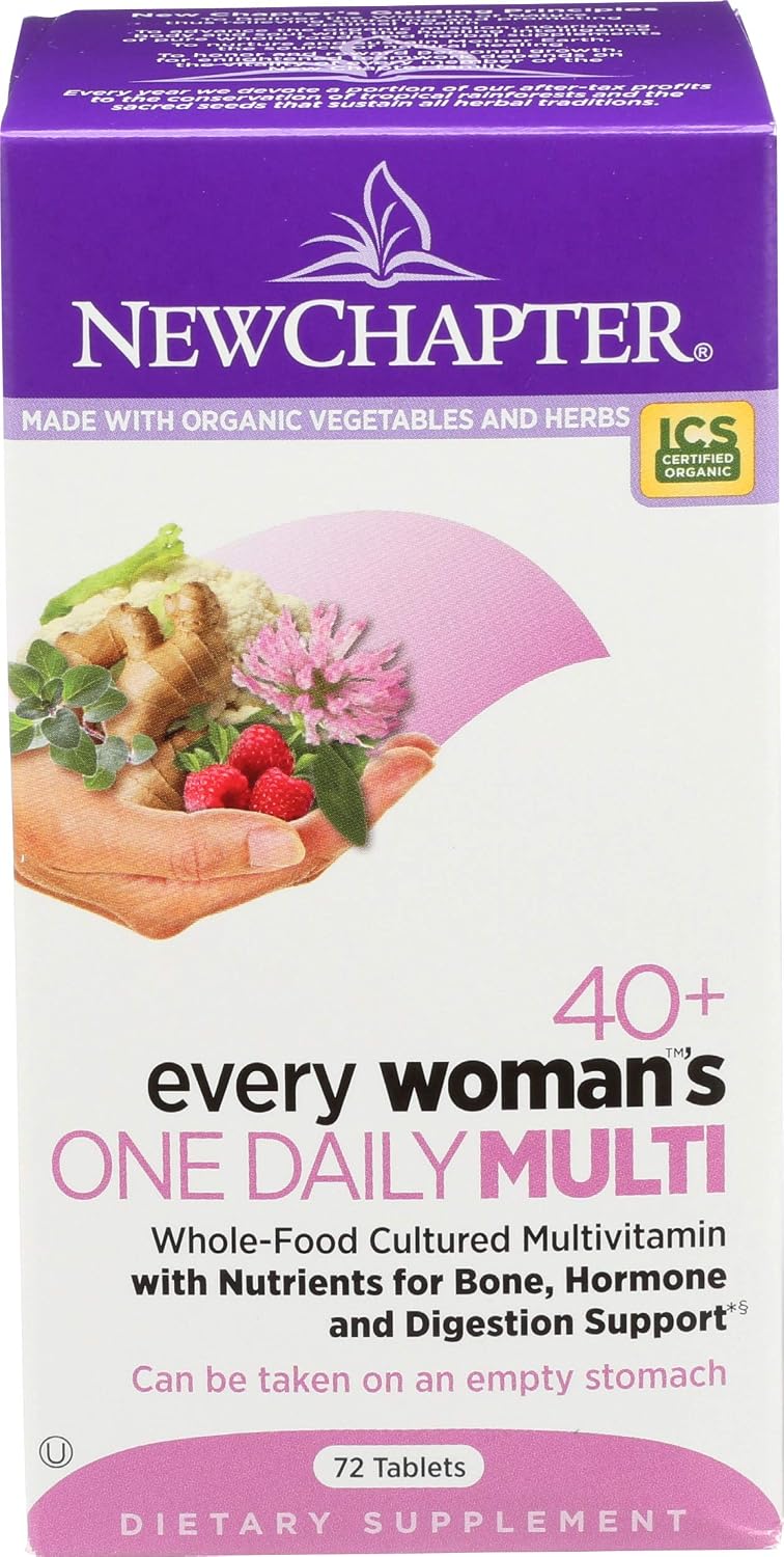 New Chapter Every Woman One Daily 40 Plus - 72 Tablets - görsel 1