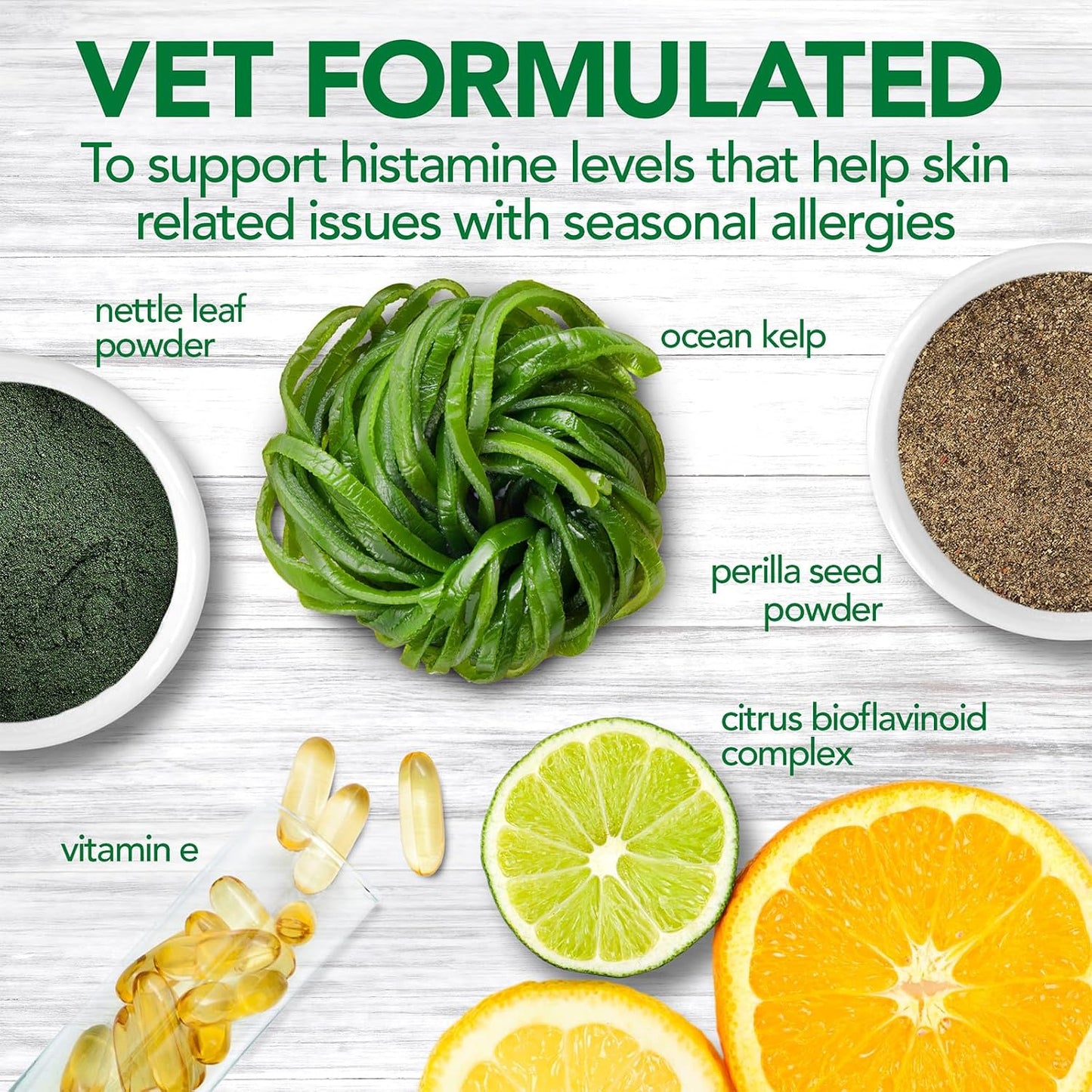 Vet's Best Seasonal Allergy Soft Chew Dog Supplements – 30 Day Supply - görsel 3