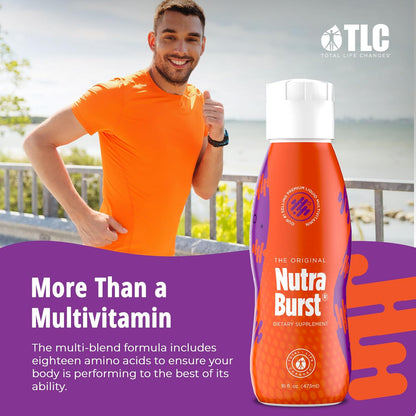 Total Life Changes NutraBurst - Liquid Multivitamin, Daily Nutritional Support, Packed with Essential Vitamins and Minerals, 473 ml
