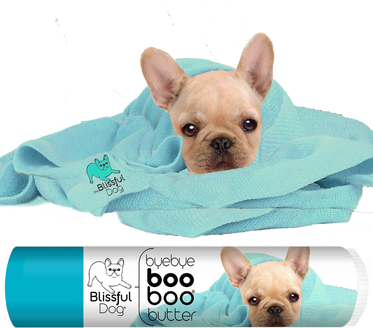 The Blissful Dog 4.25 g Tube French Bulldog Booboo Butter - görsel 2