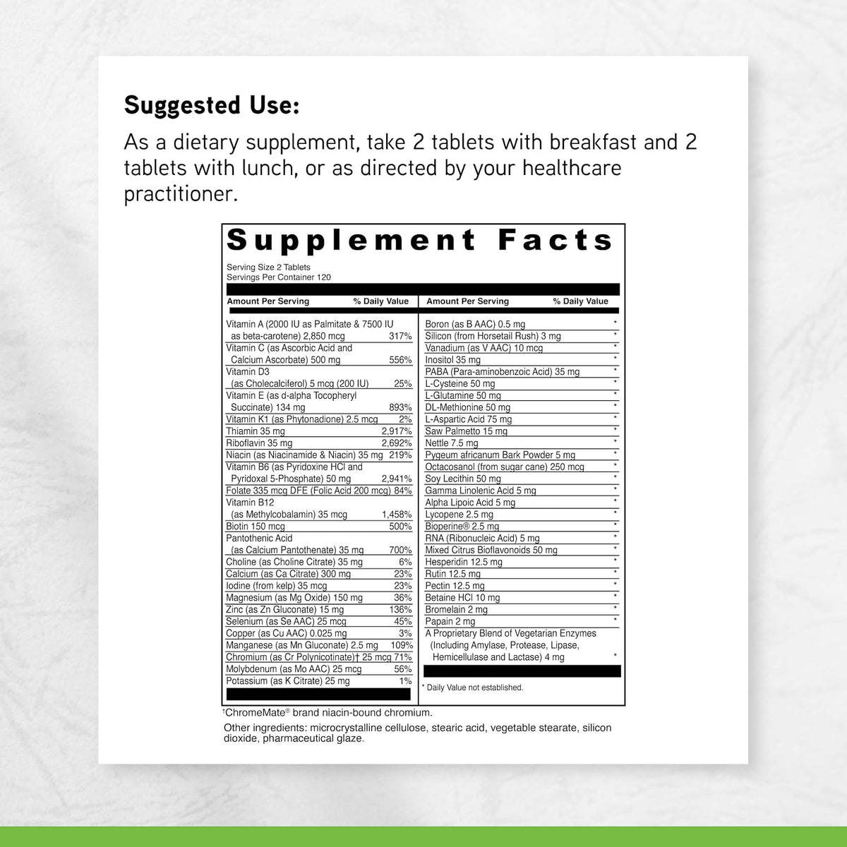 DAVINCI Labs Spectra Man - Dietary Supplement for Men's Health - 240 Tablets - görsel 6