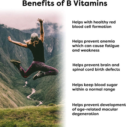 Wellgenix Bio Available Daily Multivitamins – Sublingual Focus Support with Methyl B12, B6, Folate & Biotin (60 Count)