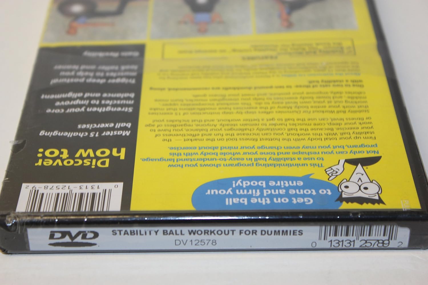Stability Ball Workout for Dummies [DVD] - görsel 3