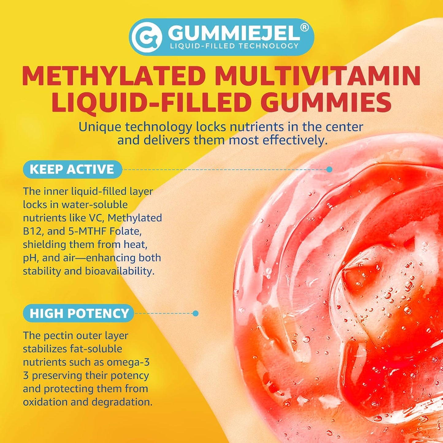 Nextdia Kids Multivitamin Gummies with Iron – Sugar-Free, Probiotics & Omega-3 (2 Pack) - görsel 9