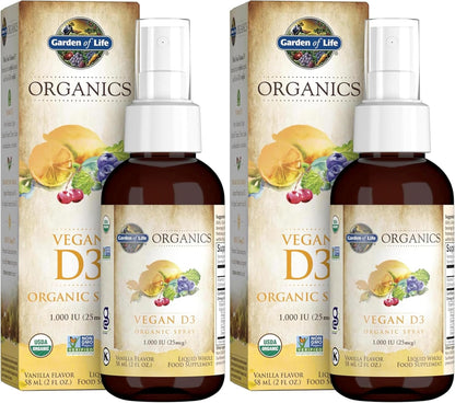 Garden of Life Vitamin D3 Mykind Vanilla Spray Vegan Organic, 60 ml
