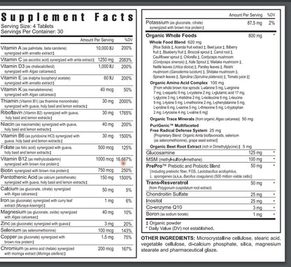Youngevity Beyond Tangy Tangerine 2.0 Multivitamin and Mineral Complex – 120 Tablets (6-Pack)