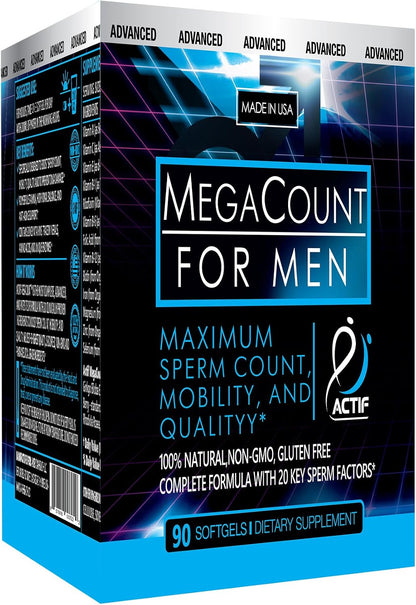 ACTIF MegaCount for Men - Fertility Support Supplement