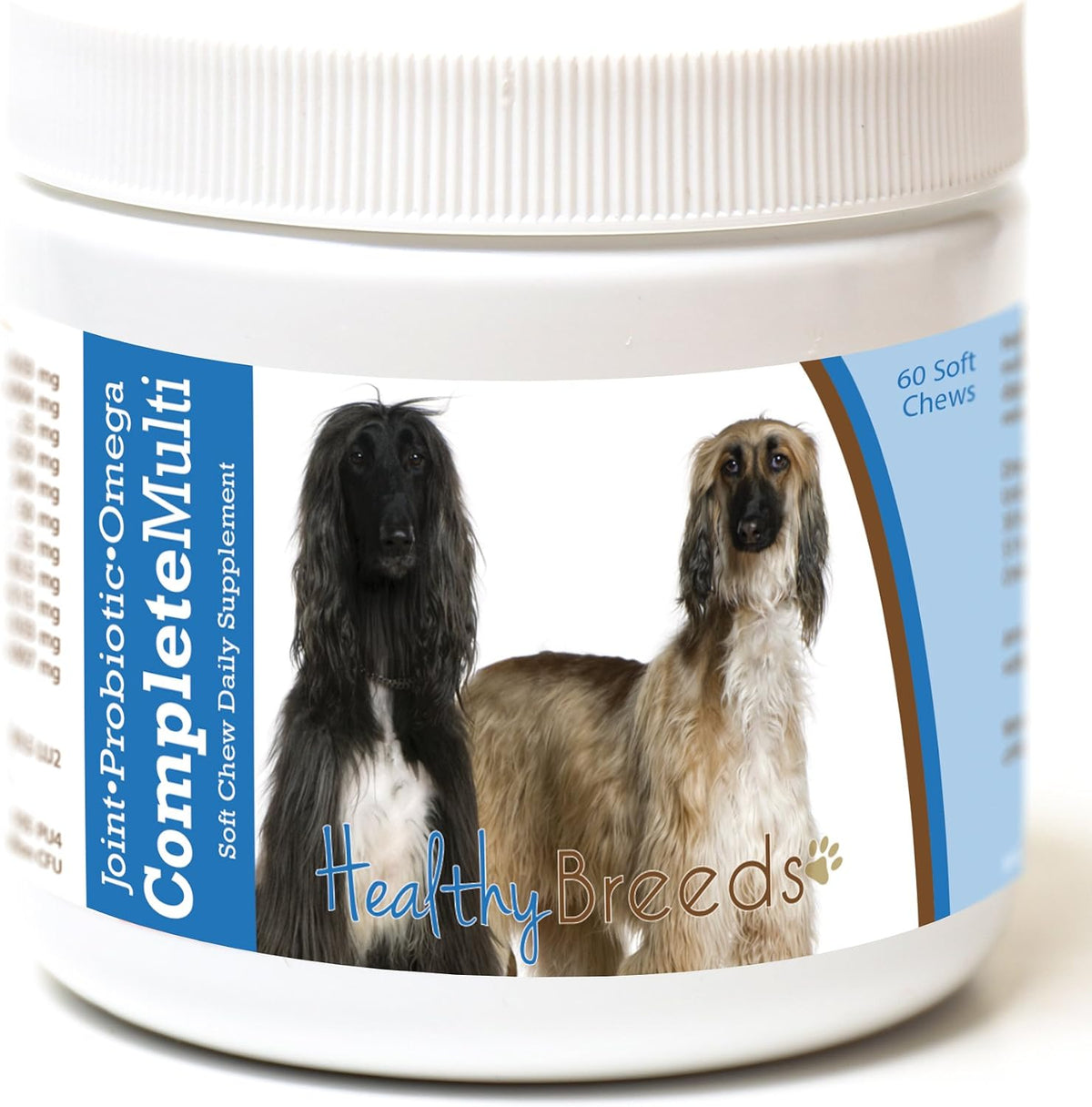 Healthy Breeds Afghan Hound All-in-One Multivitamin Soft Chew 60 Count - görsel 1