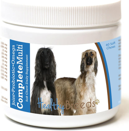 Healthy Breeds Afghan Hound All-in-One Multivitamin Soft Chew 60 Count