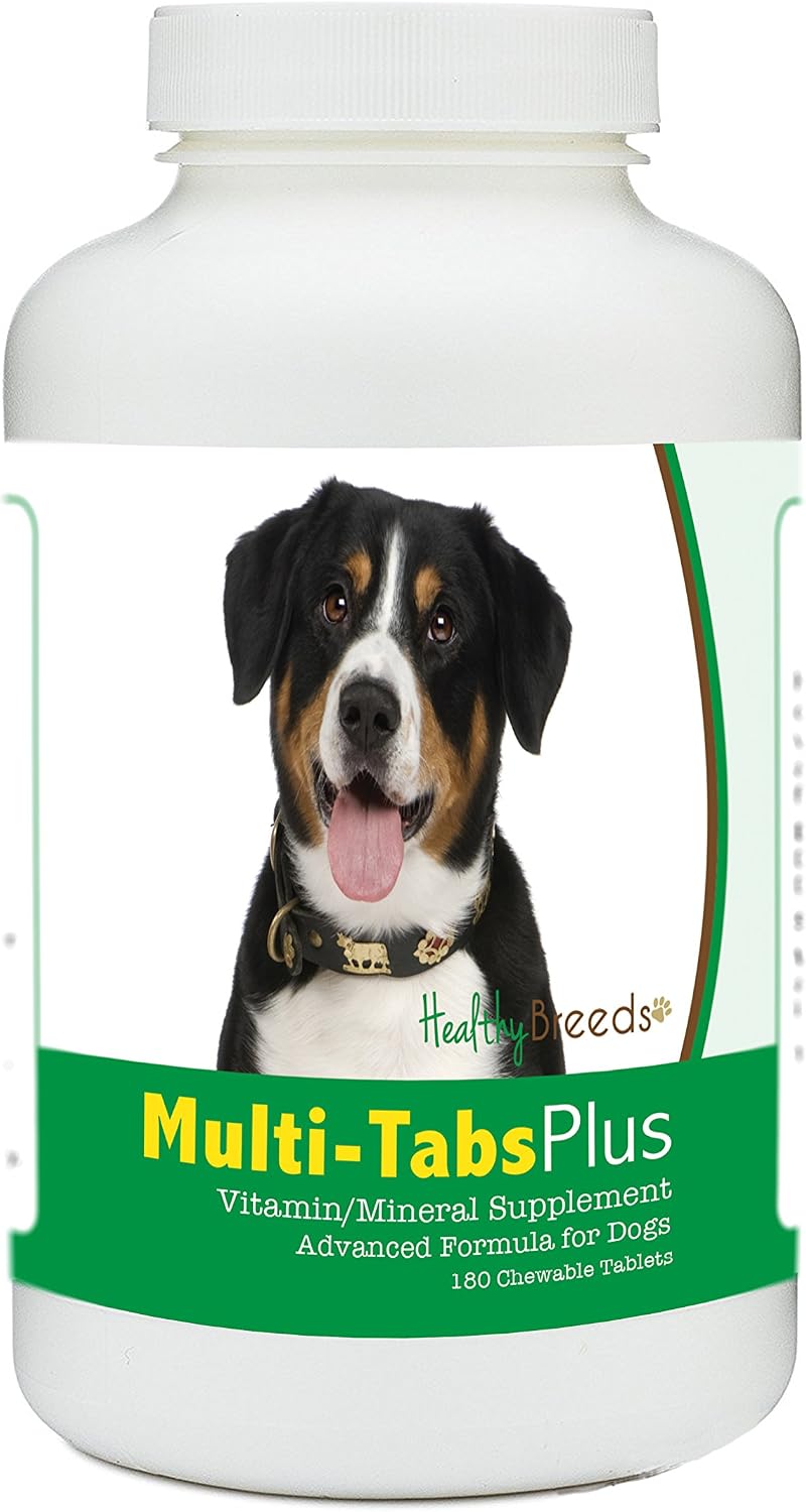Healthy Breeds Entlebucher Mountain Dog Multi-Tabs Plus Chewable Tablets 180 Count - görsel 1