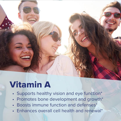 Superior Source Vitamin A 10,000 IU Food Supplement - Supports Normal Vision, Immune Function, Skin & Bone Health - Non-GMO & Gluten-Free - 100 MicroLingual Tablets
