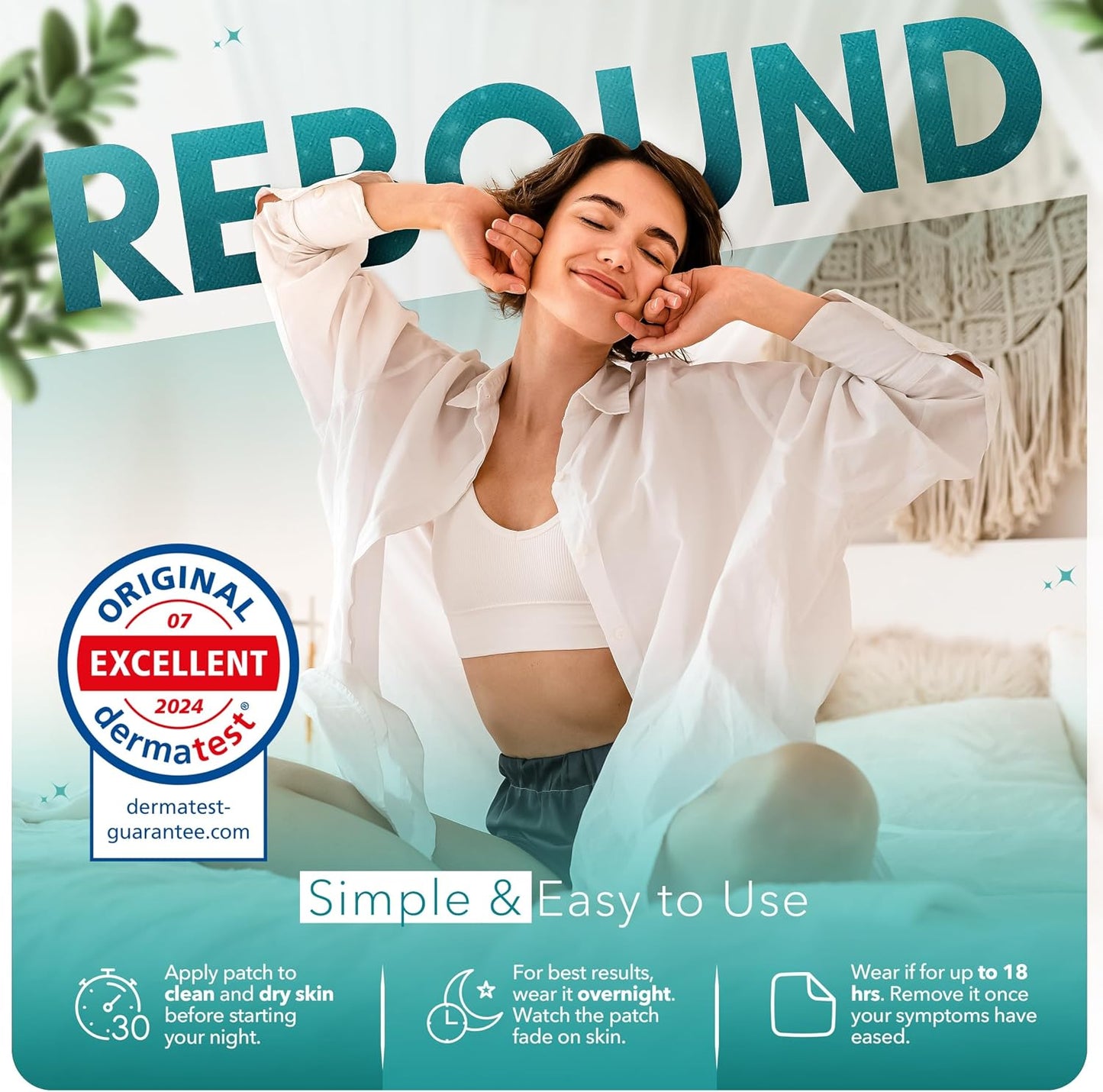 Rescue Patch Morning Vitality & Energy Patches – Day & Night Support with Vitamin B1 & Glutathione (12 Pack) - görsel 5
