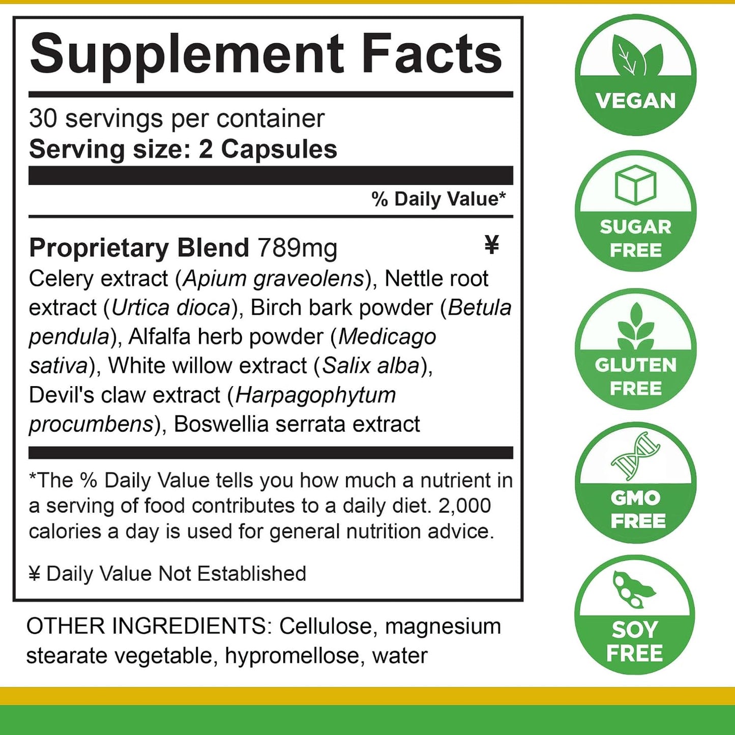 Life Tones Uric Acid Cleanse & Support Supplement – 60 Vegan Capsules - görsel 4