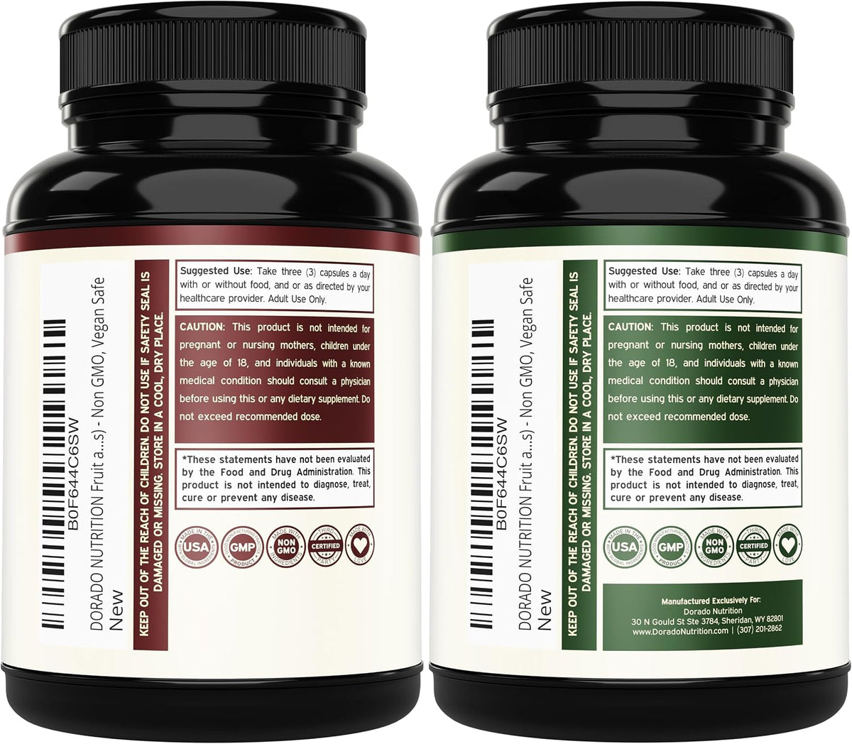 Fruit and Vegetable Supplement (180 Capsules) - Superfood Fruits and Vegetables for Adults - Non-GMO, Vegan, Made in the USA - görsel 3